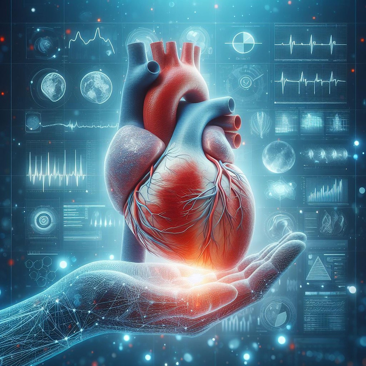 ai generated, heart, human body, anatomy, arteries, veins, cardiovascular, health, circulation, cardiology, circulatory, aorta, ventricle, coronary, organ, doctor