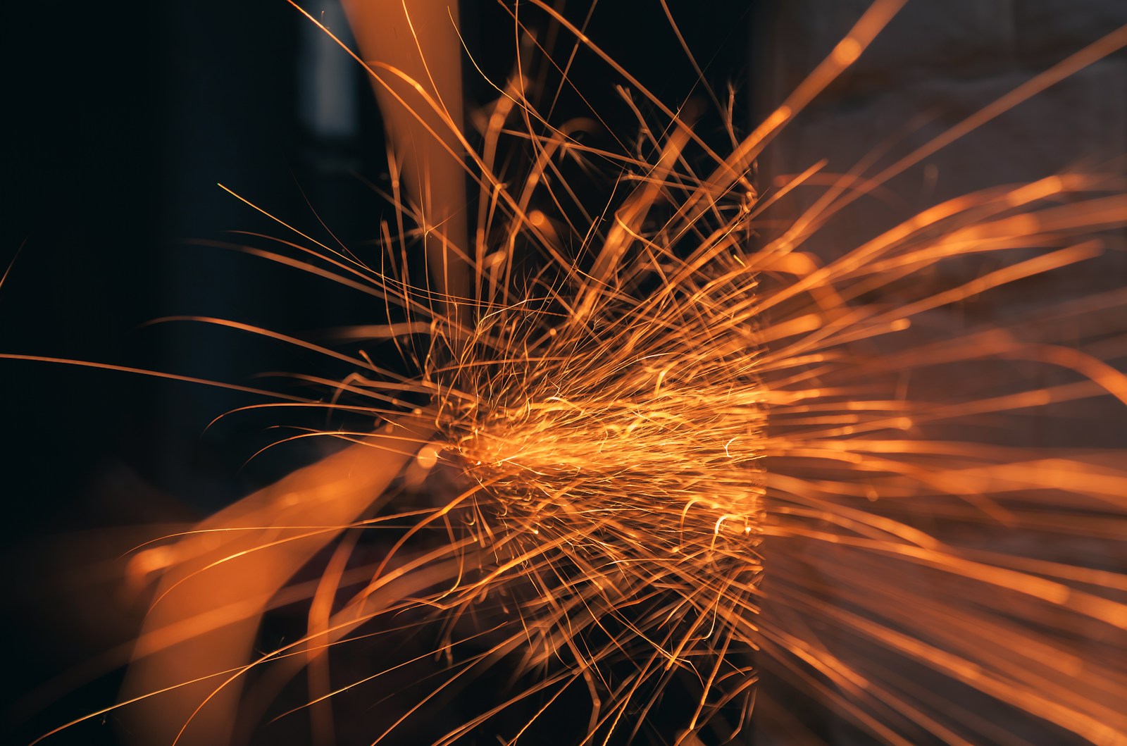 time lapse photography of sparkles