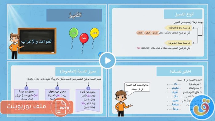 التمييز: بوربوينت التمييز