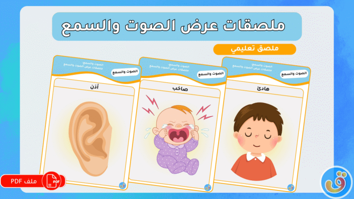 الصوت والسمع: ملصقات عرض الصوت والسمع