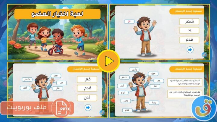 التعرف-على-أعضاء-الجسم-لعبة-اختيار-العضو-شرائح-عرض-thumbnail