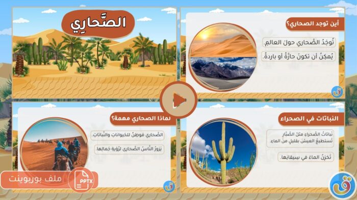 الصحاري: بوربوينت الصحاري