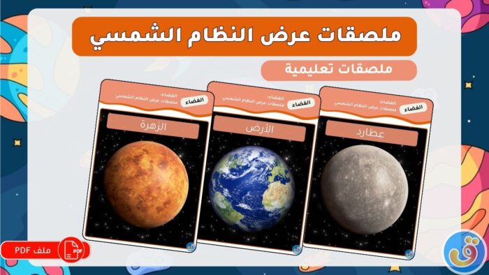 الفضاء: ملصقات عرض النظام الشمسي