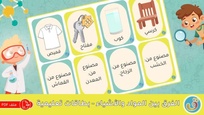 المواد والأشياء